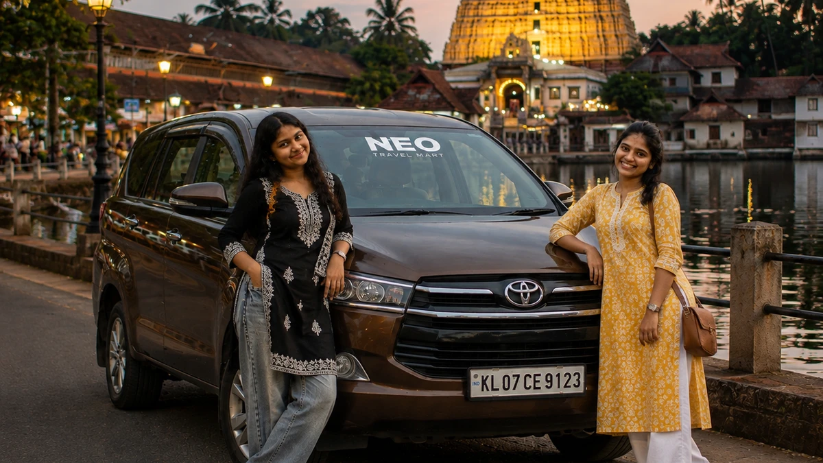 Kochi Airport to Trivandrum Taxi
