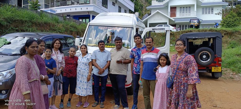 Luxury Tempo Traveller for rent Kerala